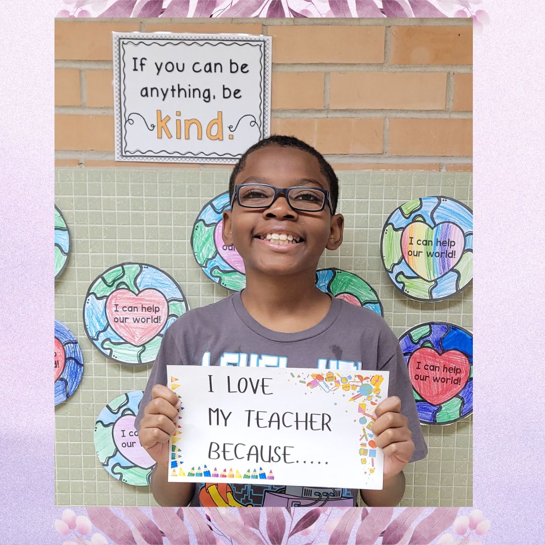 I love my teacher because